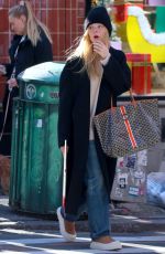 ELLA FANNING Out Shopping in New York 11/03/2023