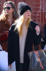 ELLA FANNING Out Shopping in New York 11/03/2023