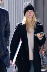 ELLA FANNING Out Shopping in New York 11/03/2023