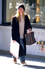 ELLA FANNING Out Shopping in New York 11/03/2023