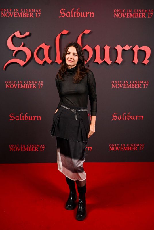 ELLA HUNT at Saltburn Special Screening in London 11/08/2023