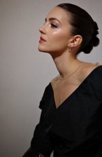 ELLA HUNT for Santoni Boutique Launch, November 2023