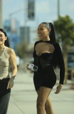 ELLA THOMAS for Pretty Little Thing Photoshoot in West Hollywood 11/07/2023