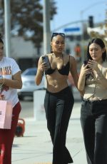 ELLA THOMAS for Pretty Little Thing Photoshoot in West Hollywood 11/07/2023
