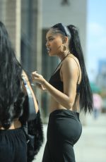 ELLA THOMAS for Pretty Little Thing Photoshoot in West Hollywood 11/07/2023