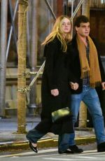 ELLE FANNING and Gus Wenner Night Out in New York 11/03/2023