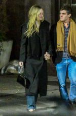 ELLE FANNING and Gus Wenner Night Out in New York 11/03/2023