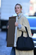 ELLE FANNING Out Shopping in New York 11/16/2023