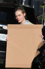 ELLE FANNING Out Shopping in New York 11/16/2023