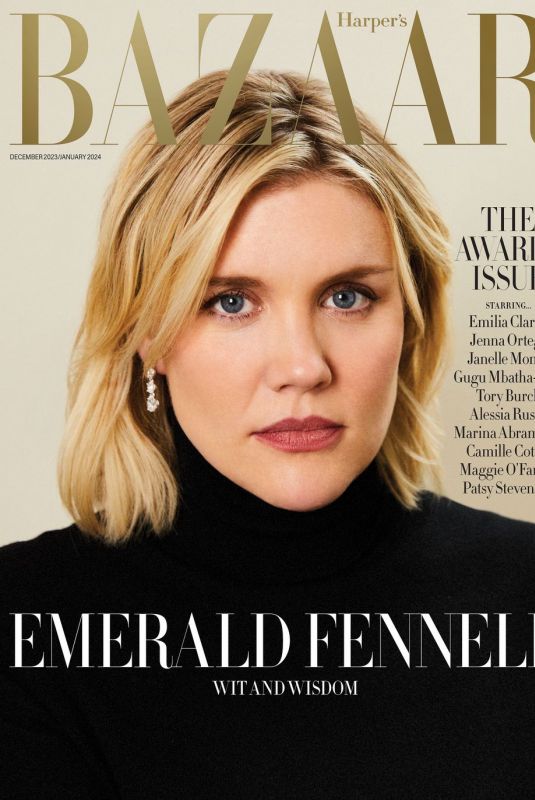 EMERALD FENNELL in Harper’s Bazaar UK, December 2023\january 2024