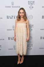 EMILIA CLARKE at Harper
