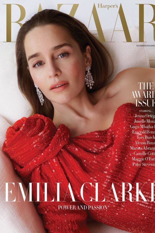 EMILIA CLARKE for Harper