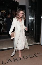 EMILIA CLARKE Leaves Harper
