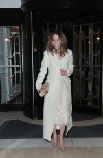 EMILIA CLARKE Leaves Harper