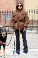 EMILY RATAJKOWSKI Out and About in New York 11/21/2023