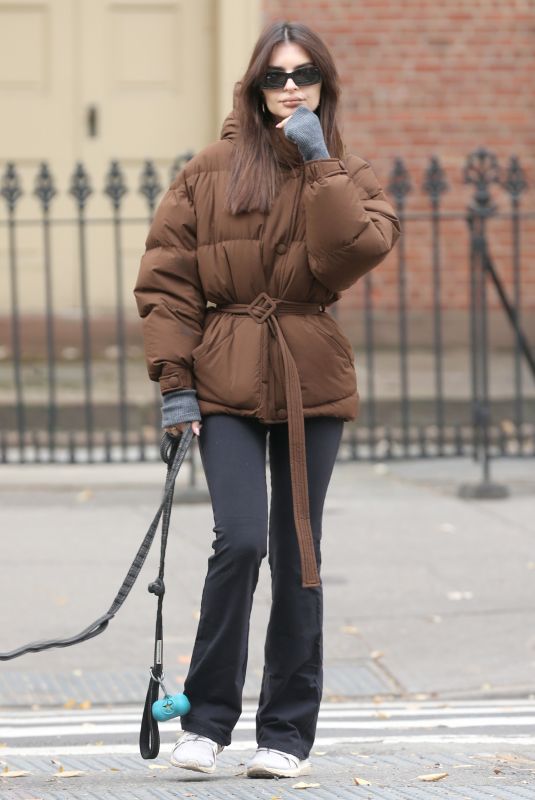 EMILY RATAJKOWSKI Out and About in New York 11/21/2023