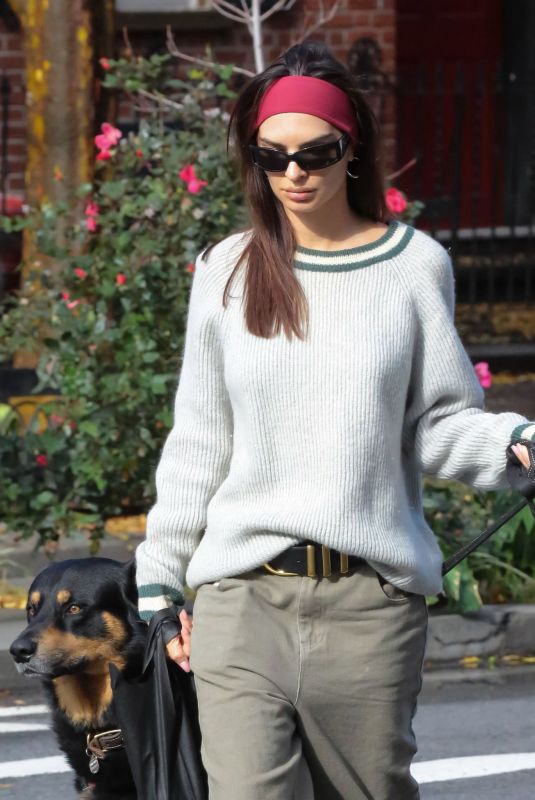 EMILY RATAJKOWSKI Out and About in New York 11/22/2023