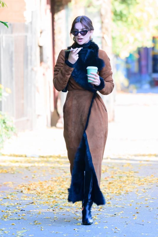 EMILY RATAJKOWSKI Out for Coffee in New York 11/15/2023