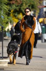 EMILY RATAJKOWSKI Out for Coffee with Her Dog in New York 11/15/2023