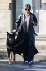 EMILY RATAJKOWSKI Out on Morning Dog Walk in New York 11/16/2023