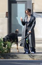 EMILY RATAJKOWSKI Out on Morning Dog Walk in New York 11/16/2023