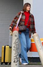 EMMA APPLETON on the Set of New Paramount Plus Series The Road Trip in Bristol 11/17/2023