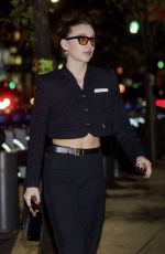 EMMA CHAMBERLAIN Arrives at OBJ’s Birthday Party in New York 11/06/2023