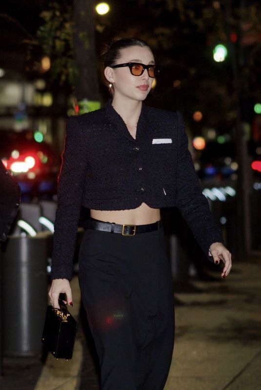 EMMA CHAMBERLAIN Arrives at OBJ’s Birthday Party in New York 11/06/2023