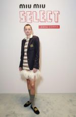 EMMA CORRIN at Miu Miu Select Event Featuring a Special Curated Selection of Miu Miu by Emma Corrin in London 11/23/2023