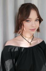 EMMA MYERS at a Photoshoot, November 2023