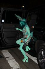 EMMA NORTON Arrives at Heidi Klum