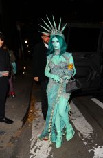 EMMA NORTON Arrives at Heidi Klum