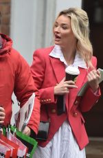 EMMA RIGBY Out Filming in Liverpool 11/08/2023