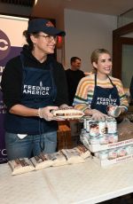EMMA ROBERTS at Feeding America Event in New York 11/13/2023
