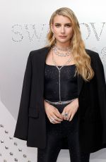EMMA ROBERTS at Swarovski x SKIMS Event in New York 11/07/2023