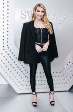 EMMA ROBERTS at Swarovski x SKIMS Event in New York 11/07/2023