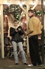 EMMA ROBERTS Out for Dinner in New York 11/25/2023