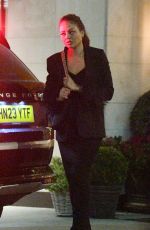 EMMA WEYMOUTH Leaves Dorchester Hotel in London 11/10/2023