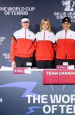 EUGENIE BOUCHARD at Billie Jean King Cup Finals in Seville 11/05/2023