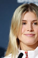 EUGENIE BOUCHARD at Billie Jean King Cup Finals in Seville 11/05/2023