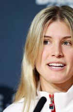 EUGENIE BOUCHARD at Billie Jean King Cup Finals in Seville 11/05/2023