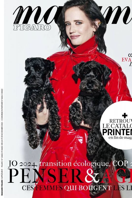 EVA GREEN in Madame Figaro, November 2023