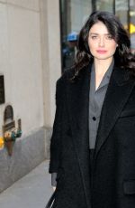 EVE HEWSON Arrives at NBC Studios in New York 11/14/2023