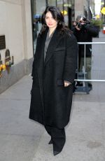 EVE HEWSON Arrives at NBC Studios in New York 11/14/2023