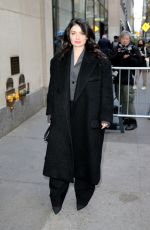 EVE HEWSON Arrives at NBC Studios in New York 11/14/2023