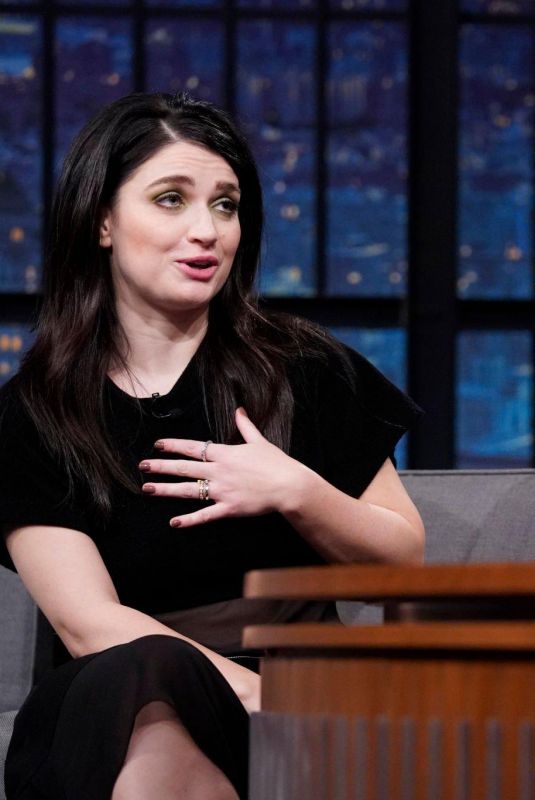 EVE HEWSON at Late Night with Seth Meyers in New York 11/14/2023