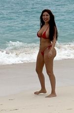 FARRAH ABRAHAM in Bikini at a Beach in Turks and Caicos 11/21/2023