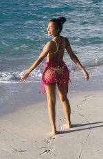 FARRAH ABRAHAM in Bikini at a Beach in Turks and Caicos 11/21/2023