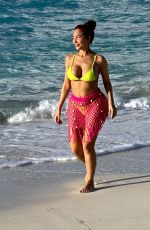 FARRAH ABRAHAM in Bikini at a Beach in Turks and Caicos 11/21/2023