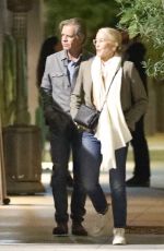 FELICITY HUFFMAN and William H. Macy Leaves a Double Date Dinner in Hollywood 11/18/2023